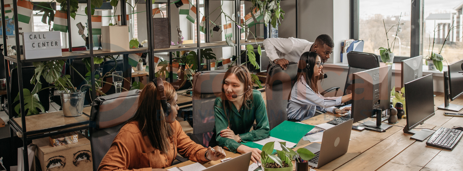 Premicall Call Center Team in der Türkei
