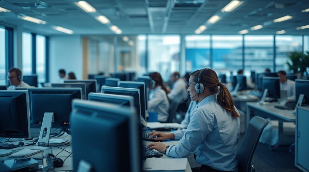 Hybrides Modell mit Inhouse-Team und externem Callcenter